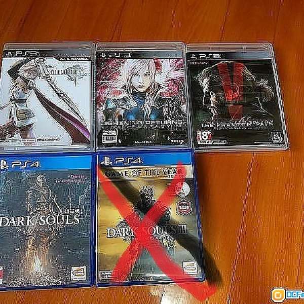 PS3&PS4Final Fantasy 最終幻想Dark Souls 黑暗靈魂 重製版