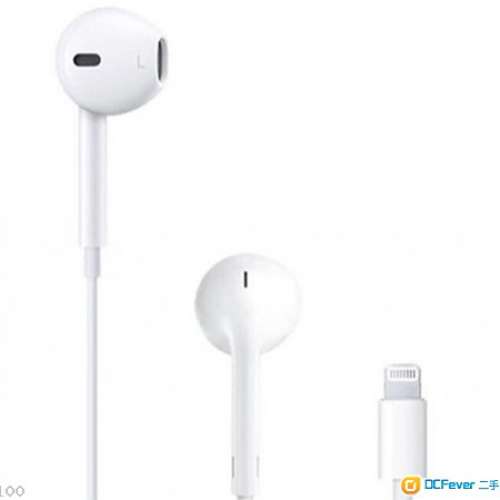 iPhone XS/X/8P/8/7P/7 Apple Lightning EarPods耳機