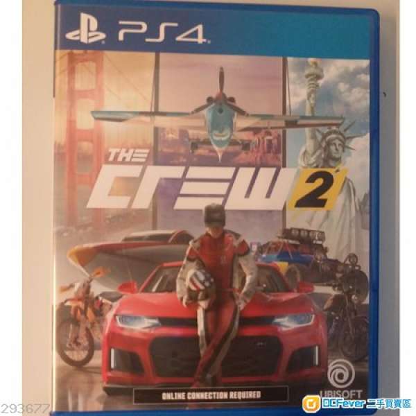 PS4 The Crew 2 (有CODE) 飆酷車神2：動力世界 賽車遊戲 Car Race Game