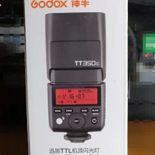 Godox TT350 閃光燈 for Canon 95% new