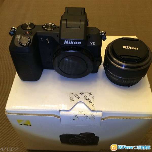 Nikon V2 kit 10-30mm zoom 内置EVF 黒色 not v1 v2 v3 j1 j2 j3 j4 j5