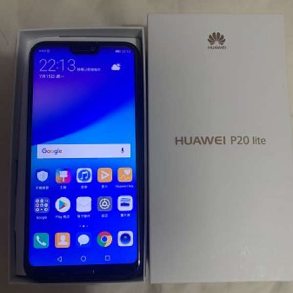 Huawei P20 Lite 4+64g 黑色