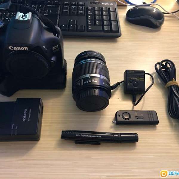 9成 Canon 550D kit 18-55鏡 連 相機袋，極少用