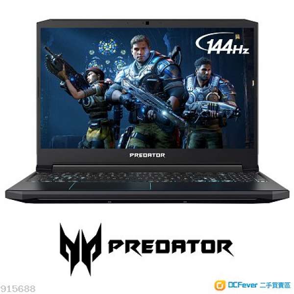 全新未開封 Acer Predator Helios 300 Gaming Laptop 144Hz i7-9750H GTX 1660Ti