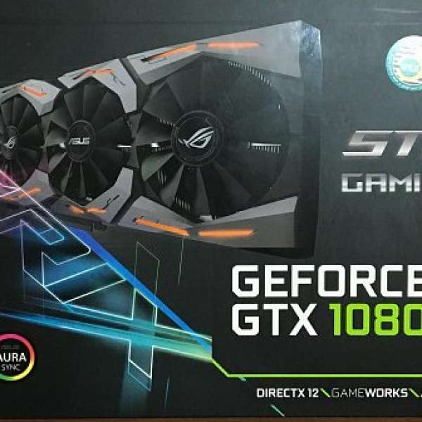 ASUS ROG Strix GeForce® GTX 1080TI 11G (行貨有盒有保養)