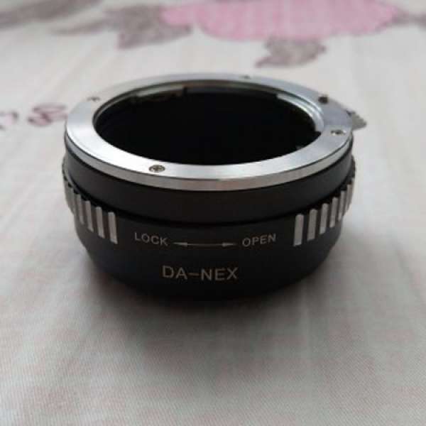 鏡頭轉接環, Pentax鏡頭 接 Sony Nex / Alpha 系列無反相機, 可調光圈