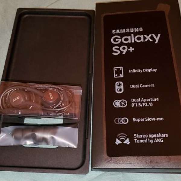 Samsung S9+ 原裝耳筒全新未開 (黑色)