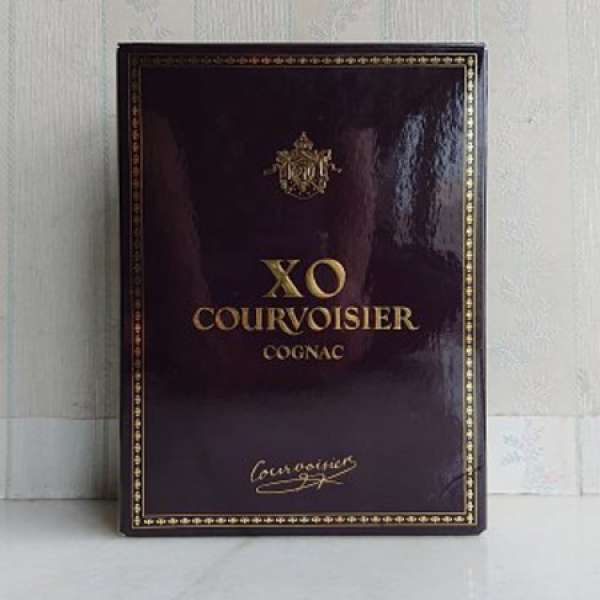 絕版 舊裝 法國干邑白蘭地 拿破崙 xo courvoisier cognac 有盒