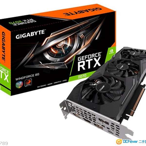 出售 GIGABYTE GeForce RTX2070 8G