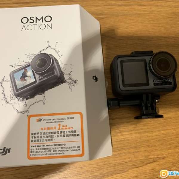 DJI osmo action with 128GB sd card 行貨有單