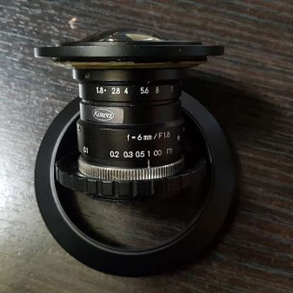 Kowa 6mm F1.8 C mount m4/3 合用GH5, GH4