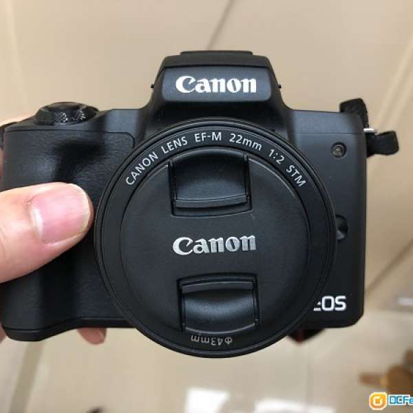 Canon EOS M50 黑色Kit Set ( EF-M 15-45mm) / EF-M 22mm F2 / 副廠接環