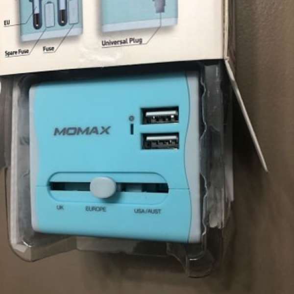 [$80/個] Momax 旅行插頭