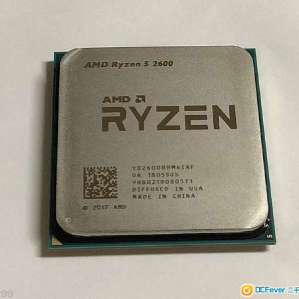 Ryzen R5 2600 行貨