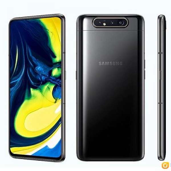 99.99%新 Samsung Galaxy A80 (8+128GB )黑色香港行貨