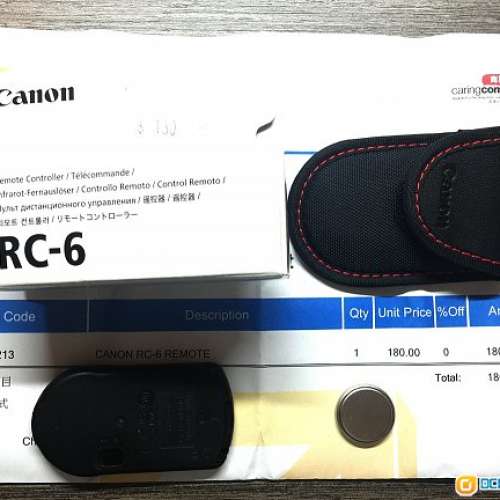 Canon RC-6 無線遙控器