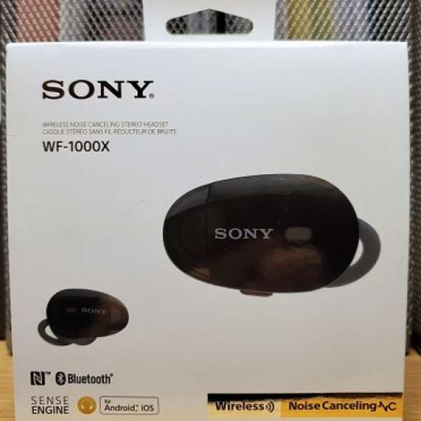 Sony WF-1000X Wireless Noise Cancelling Stereo Bluetooth Headset