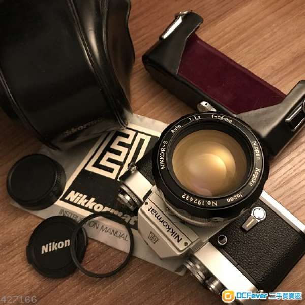 nikon Nikkor-s 55mm f1.2 連 Nikon Nikkormat EL 留意內容