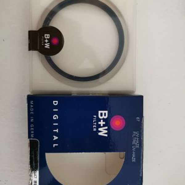B+W UV-HAZE 67mm filter