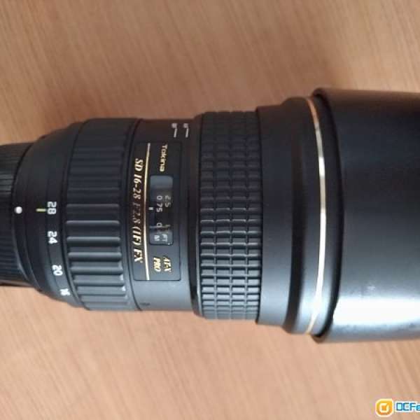 Tokina 16-28mm f2.8 for Nikon not 16-35 17-35