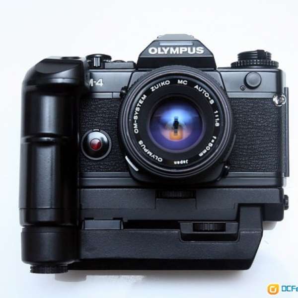 Olympus OM4 black with Motor 2 set