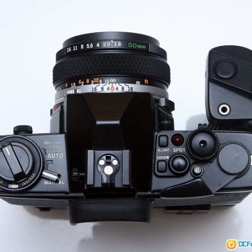 Olympus OM4 black with Motor 2 set