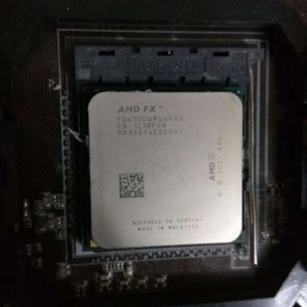 六核芯 AMD fx 6100  asus m5a97 le底板