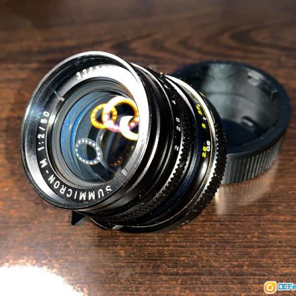 Leica Summicron-M 50mm F2/version 4 (v4) tab