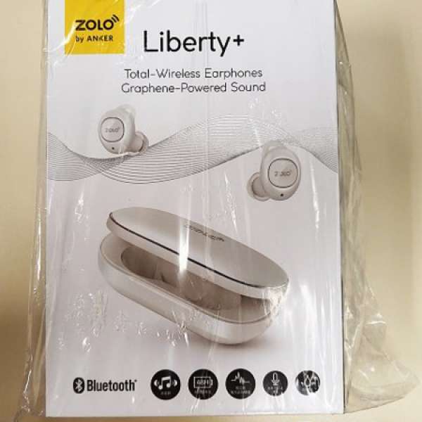 全新 Anker Zolo Liberty+ Bluetooth 5.0 True Wireless Earphone 藍芽耳機 IPX5