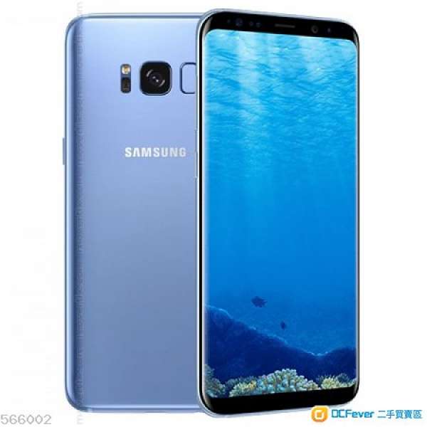 99%新samsung s8 64gb 藍色(有保)