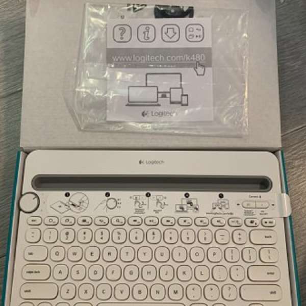 全新Logitech K480 Bluetooth keyboard