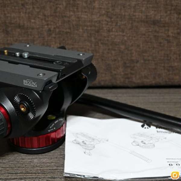 Manfrotto 502AH Pro Video Head with Flat Base (合NIKON, CANON, SONY等)