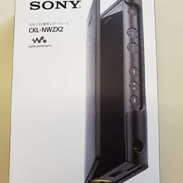 全新未開封黑色 Sony CKL-NWZX2 皮套 for Sony ZX2