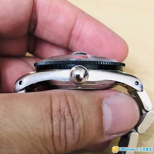 古董鐵達時金字叻架面潛水自動手錶 Titus Calypsomatic, Gilt dial