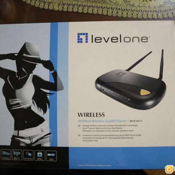 Level One WGR-6013 300Mbps Wireless Gigabit Router