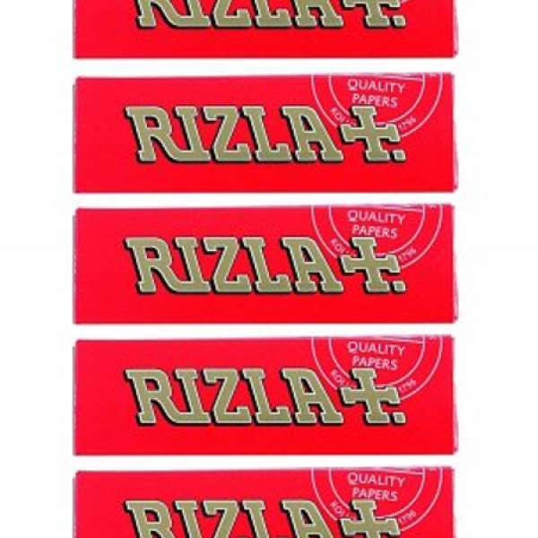 5包x50pcs. Rizla RED Regular Rolling Papers / 手捲煙紙