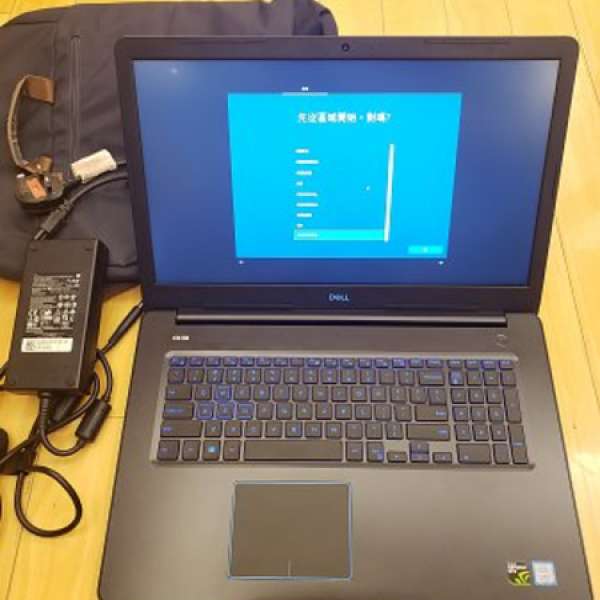 Dell G3 17 3779 (i7-8750H six-core/gtx1060 6GB) Gaming laptop 送手提電腦袋