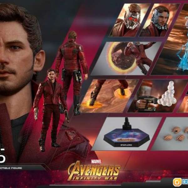 Hot Toys 星爵 (21/6) 單 Avengers: Ininity War Star Lord hottoys