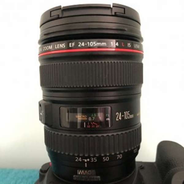 ［售］行貨 Canon EF 24-105mm f/4.0 L IS U +Kenko UV 77mm fliter 9成新