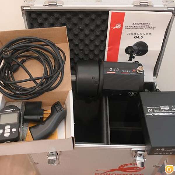 高能G4.0 高速頻閃外拍燈 Cononmark Portable Flash 400W