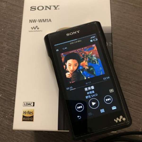 Sony NW-WM1A 黑磚 行機