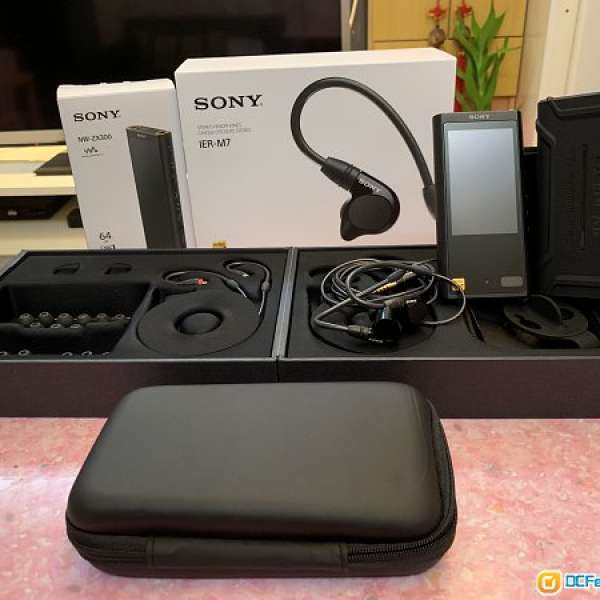 Sony無損音樂播放機連耳筒套裝ZX300 IER-M7