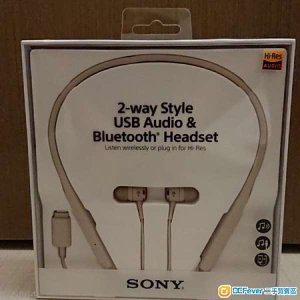 Sony 兩用USB DAC高解析度音訊與藍牙耳機 SBH90C 有保養