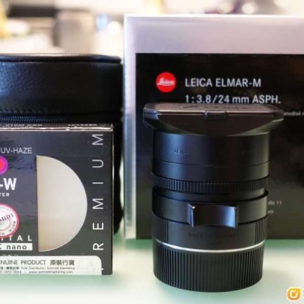 Leica M 24mm f/3.8 ASPN鏡頭 連 B+W Nano Filter