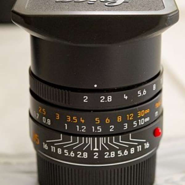 Leica 35/2 summicron-M E39 ASPH 6Bit Ver:II black #11673