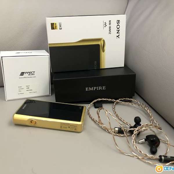 Sony WM1Z+Empire Ears Bravado+Effect Audio  Eros2 CM/4.4mm