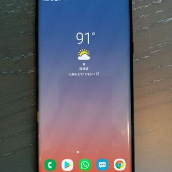 Samsung note 9   128g。藍色 ｡送埋保護殼