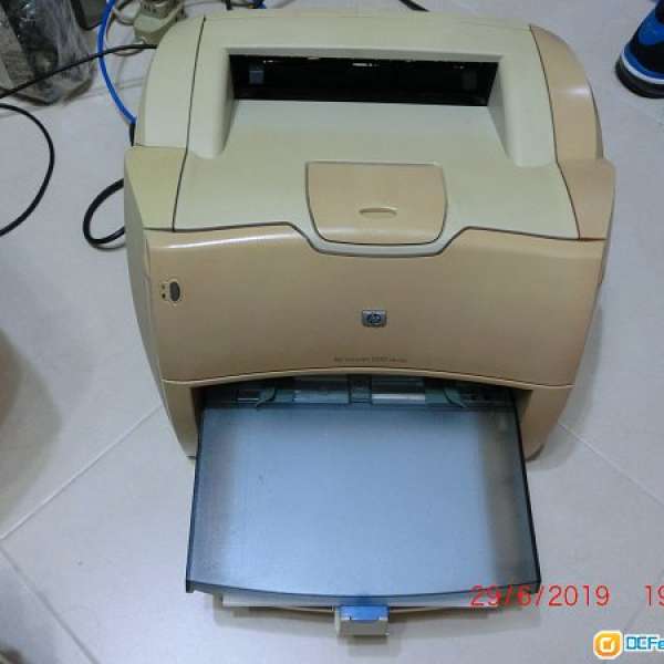 HP Laserjet 1200 USB Printer 細鐳射打印機，連新買大碳粉。全正常使用中。舊款機...