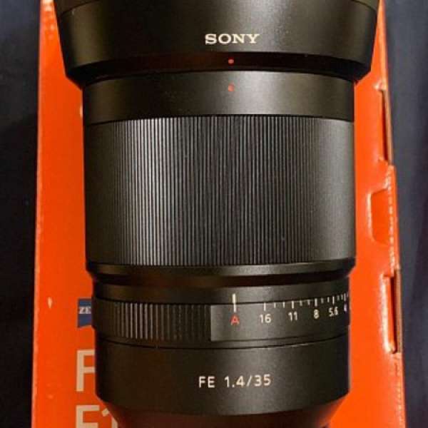 [行貨99.9新送FILTER] SONY FE 35mm f1.4 za sel35f14za