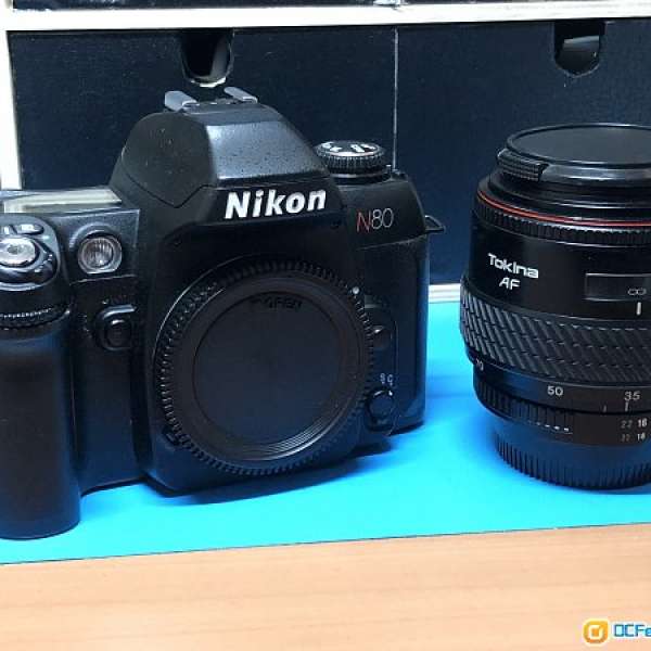 Nikon N80(美版f80) 連 tokina AF 28-70mm f2.8 - 4.5